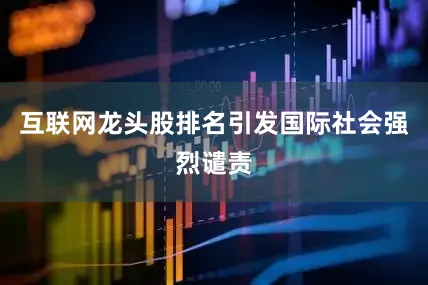 互联网龙头股排名引发国际社会强烈谴责